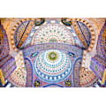 Miniatyrbild 1 av 2: The Blue Mosque N The Sultan Ahmed Mosque. Columns And Main Domes. Istanbul. Turkey C Nora De Ang MultiColor 21x30 cm