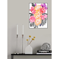 Pikkukuva 2 / 2: Olympe Florals I MultiColor 30x40 cm