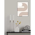 Miniatyrbillede 1 af 2: Beige Arc Poster No.2 MultiColor 50x70 cm