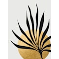 Pikkukuva 1 / 2: Tropical Sun And Palm Leaf MultiColor 70x100 cm
