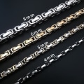 Pikkukuva 3 / 4: Chain necklace Silver/gold 8mm*60cm