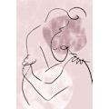 Miniatyrbild 2 av 2: Lovers Hug MultiColor 30x40 cm
