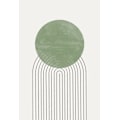 Miniatyrbild 1 av 2: Green Moon No1. MultiColor 21x30 cm