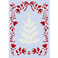Miniatyrbild 2 av 2: Christmas Tree Blue And Red MultiColor 30x40 cm