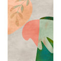 Pikkukuva 1 / 2: Cut Out Leaves MultiColor 21x30 cm