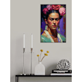 Miniatyrbild 1 av 2: Portrait Of Frida MultiColor 70x100 cm