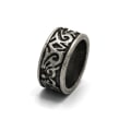 Miniatyrbilde 2 av 2: Ring - Nordisk mytologi - Anti-stress - Runer - Rustfritt stål #9