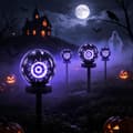 Solar Halloween Outdoor Light, IP65 Waterproof Decorative Lighting for Garden, Lawn, Yard and Pathway 6-PACK