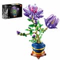 Byggesæt passionsblomst 537 dele violet – dekoration til voksne Style 4