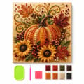 Diamond Painting Frame Pumpkin Autumn - Beads Rhinestones Beginner Style 1