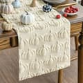 Fuskpäls Pumpa Löpare Benvit 33x183 - Höst Bordsdekoration Beige