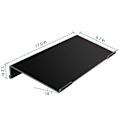 Miniatyrbillede 4 af 5: Akryl Computer Tastatur Stand til Skrivebord, Tastatur Hæve-Tilt, Tastatur Holder til Desktop, De
