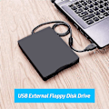 Miniatyrbillede 5 af 5: USB Ekstern Diskettestation Bærbar 3,5 tommer Diskettestation USB Interface Plug and Play Lav N
