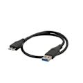 Pikkukuva 1 / 5: Supernopea USB 3.0 A-uros - Micro B -kaapeli ulkoiselle kiintolevylle HDD