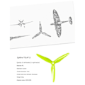 Miniatyrbild 5 av 5: 2 par T5147.5 Propellrar 2CW+2CCW FPV Propellrar 5MM för FPV Freestyle Drönare Tillbehör Delar