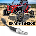 Miniatyrbild 5 av 5: Bromsgivare för Polaris RZR1000 Hydraulisk Bromskabel Trådströmbrytare Givare Ersättning Perfekt Passform Tillbehör