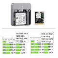 Miniatyrbillede 2 af 5: M.2 NVMe 2230 SSD Kabinet USB-C Adapter 10 Gbps USB3.2 Gen2 Eksternt Kabinet til M2 2230 NVMe SN7