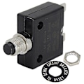 Miniatyrbillede 5 af 5: 125-250V AC 50V DC Trykknap Strømafbryder 25A Termisk Overbelastningsbeskyttelse L1 Manuel Reset Therma