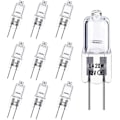 Miniatyrbillede 1 af 5: G4 Halogen Pærer, 20 W 12 V Kapsel Pære, G4 Lavspændings Halogen Lampe, Varmt Hvidt 3000K, Dæmpbar, 10 Styk