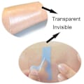 Miniatyrbild 3 av 5: 5m Transparent Osynlig Boob Tape Kvinnor Dam Nipple Cover Adhesive Push Up Bröstlyft Tejp