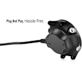 Miniatyrbillede 5 af 5: TWYGV Ladedock Kompatibel med Garmin Forerunner 620, USB Data Synkronisering Lade Cradle Dock med 1M Ladekabel til Forerunner 620 Smartwatch, Sort