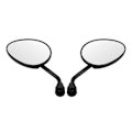 Miniatyrbilde 1 av 5: Areyourshop PAR BAKSPEIL M8 for PIAGGIO ZIP 2T 4T 25 50 100 125 1993-2020 NY