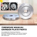 Miniatyrbilde 5 av 5: Manuelle kverndelplater for Timemore Chestnut C/C2/C3/C3S/Slim/nano/G1