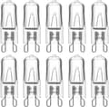 10-pack 28W 230V 370LM 2700K Varmvit Dimbar G9 Halogenlampor