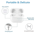 Pikkukuva 4 / 5: Langaton latauskotelo AirPods 3. sukupolvelle, nopea lataus ja Bluetooth-pariliitospainikkeella