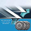 Miniatyrbillede 3 af 5: 6 Pak SH50 Reservehoveder til Serie 5000 Skrabere, S5000 S5420 S5380 S5351 MultiPrecision Blade