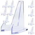 Miniatyrbild 1 av 3: 10 st kortställ transparent bildskärm display akryl show rack platta display multi-use telefonställ