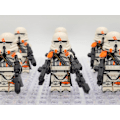 Pikkukuva 4 / 5: Tähtien sota Vaihe 2 212. Ilmahyökkäys Kloonisotilaat Rynnäkkösotilaat Mukautetut Minifiguurit