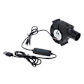 Miniatyrbillede 1 af 5: USB 5V Blæser med Hastighedsregulator 2500rpm Turbo Blæser til BBQ Madlavning