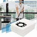 Miniatyrbillede 3 af 5: PB 10 stk. støvsugerpose karcher støvsugerpose WD4 WD5 WD6 WD4 Premium WD5 Premium karcher pose MV4, MV5 og MV6 Støvfilterposer til Karcher
