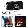 Miniatyrbild 4 av 4: Bärbar solcellsdriven nödhandvev Radio Am/fm Radio 1000mah Uppladdningsbar Power Bank USB Mobilladdare Led Ficklampa