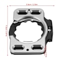 Miniatyrbillede 5 af 5: 1 Par Quick Release Cykelsko Klampe Dæk Adapter Konverter Til SpeedPlay Zero