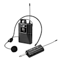Miniatyrbillede 2 af 5: UHF Trådløst Mikrofon Headset med Sender og Modtager, LED Digital Display Bodypack - CDSX f26