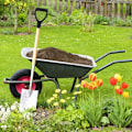 Miniatyrbilde 4 av 5: D-formet Plastgrep for Skovl, Hage, Gård, Snørydding, Spade, Gaffel, Skovl for Graving, Raking, Verktøy, Svart