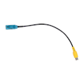 Miniatyrbillede 4 af 5: RCA Han-stik til Fakra Videokabel Adapter Bil Parkering Bakkamera Kabel