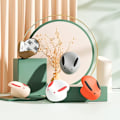 Miniatyrbillede 3 af 4: 4 stk Møbelbord Arbejdsbord Anti-kollision Silikon Bordhjørnebeskyttere (orange)