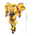 Miniatyrbild 2 av 4: Nya Transformer Leksaker Pojke Legering Edition Anime Actionfigur Bil Tank Modell Barn Present Bumblebee 8in