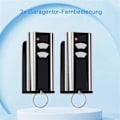 Miniatyrbild 2 av 5: 2-pack 433,92 MHz Garageportsändare för Standard Steel Entrematic RCU 433-2, RCU 433-4, E