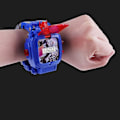 Miniatyrbild 5 av 5: Kreativ robottransformer barnklocka, stor digital klocka för pojkar 2-14 år, blå