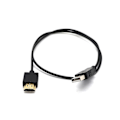 Pikkukuva 1 / 5: HDMI 1.4 uros - USB 2.0 pistokeadapteri liitin laturimuunninkaapeli-yu