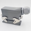Miniatyrbillede 3 af 4: Rektangulære Heavy Duty-stik Hdc He 10-kernen Pin 16a,hdc-he-010