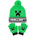 Pikkukuva 1 / 5: Minecraft Creeper -hattu ja -hanskat