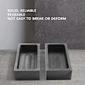 Miniatyrbilde 3 av 5: 4 stk 1 kg Støpeform for Gull- og Sølvbarrer, Smeltedigelform, Smelteform, Refineringsform
