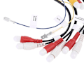 Miniatyrbillede 4 af 5: 24-polet Universal Bilstereo Radio RCA Udgangsledning Adapterkabel