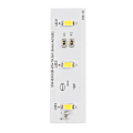 Miniatyrbilde 3 av 5: LED-lyslist for kjøleskap, erstatning for kjøleskap ZBE2350HCA SW-BX02B, reparasjonsdel