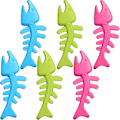 Miniatyrbild 1 av 5: 6 st Fiskbensformade Tuggleksaker för Hundar, Fisklleksak för Hundar, Bitresistent Husdjursleksak, Molar Hundträningsleksak TPR